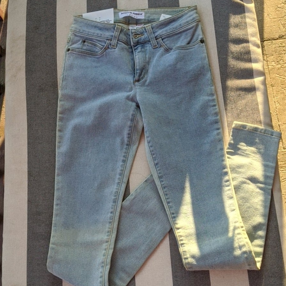 Indigo denim jeans